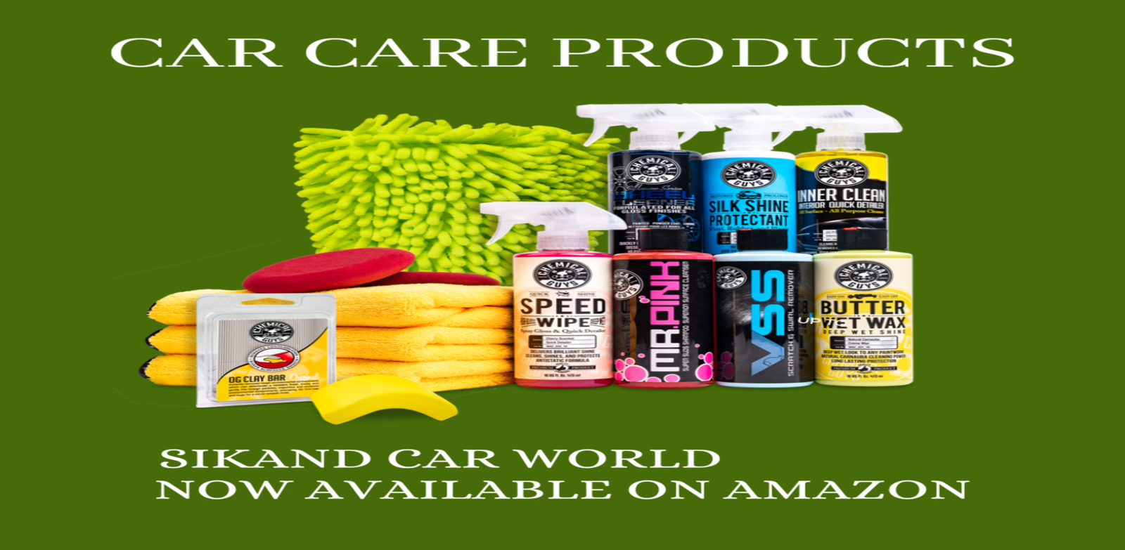 Car Care Product (Chemical Guys)