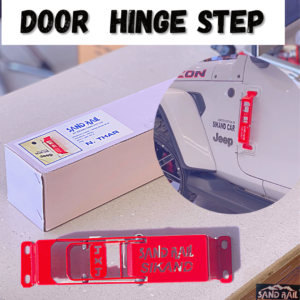 SAND RAIL DOOR HINGE STEP FOR THAR (RED)