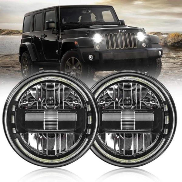 Sand Rail Thar Wrangler-Style Headlights