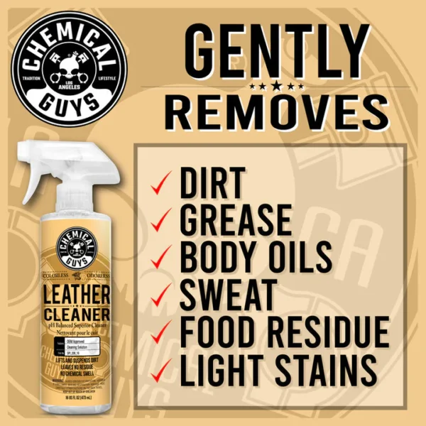 Chemical Guys Leather cleaner (Leather Cleaner) 2