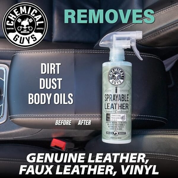 Chemical Guys Leather cleaner (conditioner & cleaner) 1